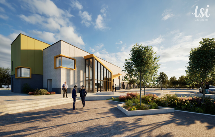 LSI-AME Units Phase 1 Entrance Visual 01-250328 - Watermarked 720x460 Visual representation of AME centre entrance