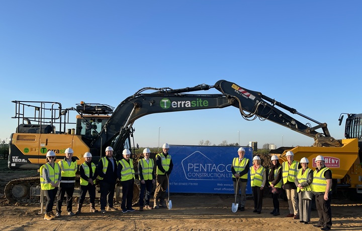 AME ground breaking Pentaco, WSC and SCC AME ground breaking Pentaco, WSC and SCC